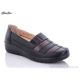 Фотография Туфли женские стильные Весна/осень B01-9 (8 пар р.37-_42) "Chunsen" недорого оптом от прямого поставщика