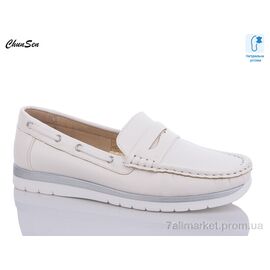 Фотография Мокасины женские демисезонные Весна/осень X581-3 (8 пар р.37-42) "Chunsen" недорого оптом от прямого поставщика