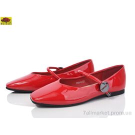 Фотография Балетки женские удобные Весна/осень W56-9 (8 пар р.36-40) "Mei De Li" недорого оптом от прямого поставщика