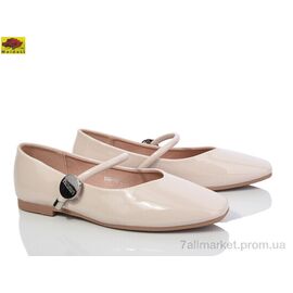 Фотография Балетки женские удобные Весна/осень W56-10 (8 пар р.36-40) "Mei De Li" недорого оптом от прямого поставщика
