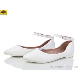 Балетки жіночі зручні Весна/осінь W1311-3 (8 пар р.36-41) "Mei De Li" недорого оптом від прямого постачальника