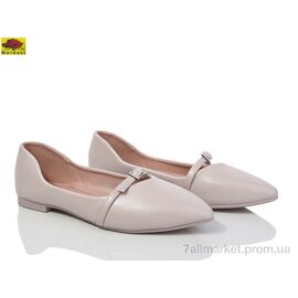 Балетки жіночі зручні Весна/осінь W1311-10 (8 пар р.36-41) "Mei De Li" недорого оптом від прямого постачальника