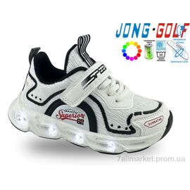 Кросівки дитячі модні Весна/осінь A11484-7 LED (8 пар р.21-26) "Jong Golf" недорого оптом від прямого постачальника