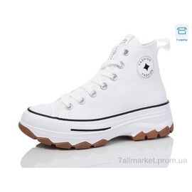 Кеди жіночі стильні Весна/осінь J1060-2 (8 пар р.36-41) "Hongquan" недорого оптом від прямого постачальника