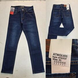 Джинси чоловічі 6215 navy р.31-38 "God Baron" недорого оптом від прямого постачальника