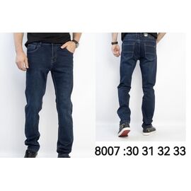 Джинси чоловічі 8007 blue р.30-40 "God Baron" недорого оптом від прямого постачальника