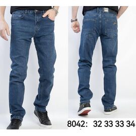 Джинси чоловічі 8042 blue р.32-38 "God Baron" недорого оптом від прямого постачальника