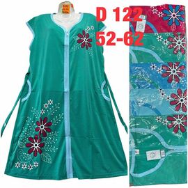 Фотография Халат женский D122 mix р.52-62 "SHELLY" недорого оптом от прямого поставщика