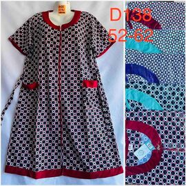 Фотография Халат женский D138 mix р.52-62 "SHELLY" недорого оптом от прямого поставщика