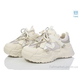 Фотография Кроссовки женские модные Весна/осень CB007-3A (8 пар р.36-41) "YZY" недорого оптом от прямого поставщика