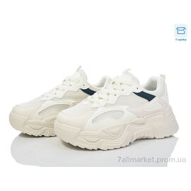 Фотография Кроссовки женские модные Весна/осень CB010-3A (8 пар р.36-41) "YZY" недорого оптом от прямого поставщика