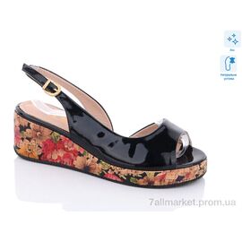 Фотография Босоножки женские летние Лето 803 blue (8 пар р.36-40) "SHERLOCK SOON" недорого оптом от прямого поставщика