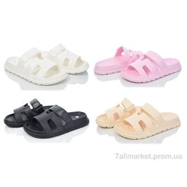 Фотография Шлепки женские облегченные Лето Q33 mix (24 пар р.36-41) "Hongquan" недорого оптом от прямого поставщика