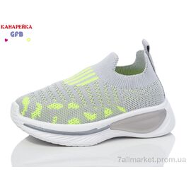 Фотография Кроссовки детские модные Лето Z6031-3 (12 пар р.20-25) "GFB-Канарейка" недорого оптом от прямого поставщика