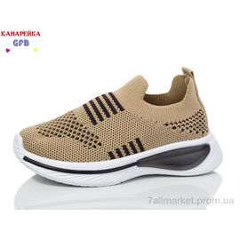 Фотография Кроссовки детские модные Лето Y7030-8 (12 пар р.26-31) "GFB-Канарейка" недорого оптом от прямого поставщика