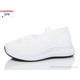 Фотография Слипоны детские без шнурков Лето Y7029-6 (12 пар р.26-31) "GFB-Канарейка" недорого оптом от прямого поставщика