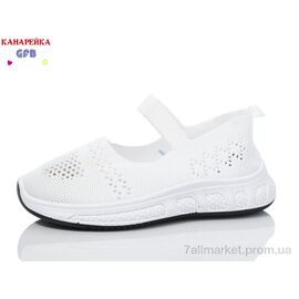 Фотография Слипоны детские без шнурков Лето X8029-6 (12 пар р.32-37) "GFB-Канарейка" недорого оптом от прямого поставщика