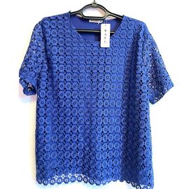 Фотография Футболка женская C3007 blue р.50-60 "BASE" недорого оптом от прямого поставщика