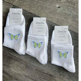 Фотография Носки женские AN22 white р.36-40 "Annet" недорого оптом от прямого поставщика