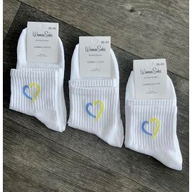 Фотография Носки женские AN23 white р.36-40 "Annet" недорого оптом от прямого поставщика