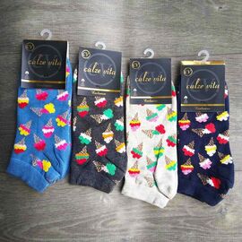 Фотография Носки женские AN33 mix р.38-41 "Annet" недорого оптом от прямого поставщика