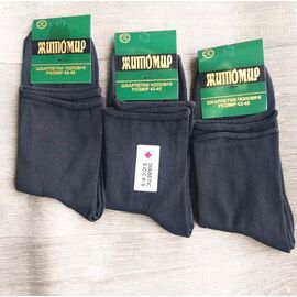 Шкарпетки чоловічі AN71 black р.42-45 "Annet" недорого оптом від прямого постачальника