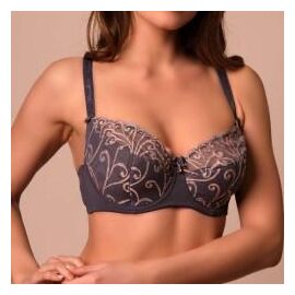 Фотография Бюстгалтер женский 5087D d.grey р.D "Diorella" недорого оптом от прямого поставщика