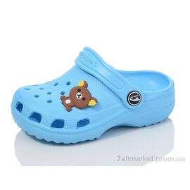 Крокси дитячі літні Літо 3001-233 (12 пар р.22-29) "Luck Line" недорого оптом від прямого постачальника