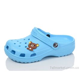 Крокси дитячі літні Літо 3001-313 (12 пар р.30-35) "Luck Line" недорого оптом від прямого постачальника