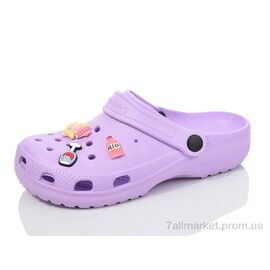 Крокси жіночі літні Літо 3011-375 (8 пар р.36-41) "Luck Line" недорого оптом від прямого постачальника