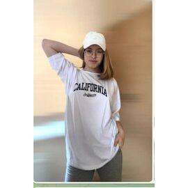 Фотография Футболка женская MB91 white р.44-50 "Mary Brand" недорого оптом от прямого поставщика