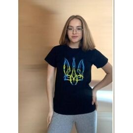 Фотография Футболка женская MB95 black р.44-54 "Mary Brand" недорого оптом от прямого поставщика