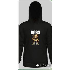 Фотография Худи детский на мальчика MB30 black р.134-152 "Mary Brand" недорого оптом от прямого поставщика