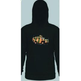 Худи дитячий на хлопчика MB37 black р.134-152 "Mary Brand" недорого оптом від прямого постачальника