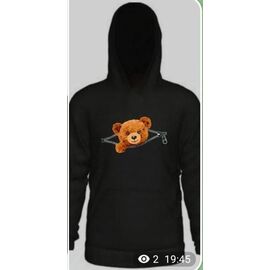 Фотография Худи детский на мальчика MB42 black р.134-152 "Mary Brand" недорого оптом от прямого поставщика