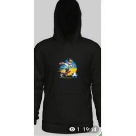 Фотография Худи детский на мальчика MB46 black р.134-152 "Mary Brand" недорого оптом от прямого поставщика