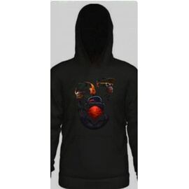 Фотография Худи мужской MB77 black р.42-52 "Mary Brand" недорого оптом от прямого поставщика