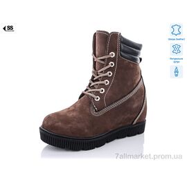 Фотография Ботинки женские стильные зима 140-603(208) (8 пар р.36-39) "SHERLOCK SOON" недорого оптом от прямого поставщика