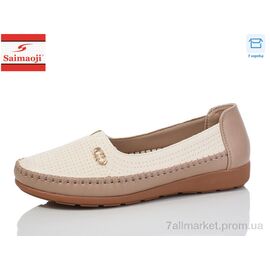Туфлі жіночі стильні Весна/осінь A73-16 (8 пар р.37-42) "Saimaoji" недорого оптом від прямого постачальника