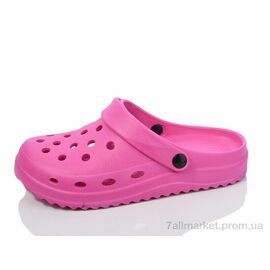 Крокси жіночі літні Літо 5063-369 (8 пар р.36-41) "Luck Line" недорого оптом від прямого постачальника