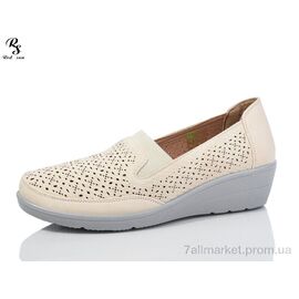 Туфлі жіночі стильні Літо JSD010 beige (8 пар р.37-42) "Red Sun" недорого оптом від прямого постачальника