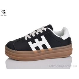 Кросівки жіночі модні Весна/осінь X9 black (8 пар р.36-41) "Red Sun" недорого оптом від прямого постачальника