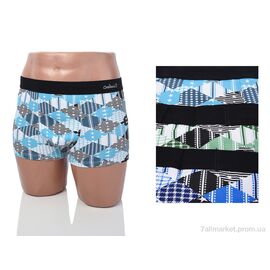 Фотография Трусы Весна/осень A1080 mix (08804) (24 шт. р.сетка L-3XL) "Obuvok" недорого оптом от прямого поставщика