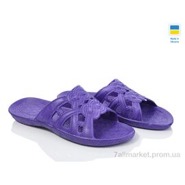 Шльопанці жіночі полегшені Літо Cross SV009 троянда фіолет (6 пар р.36-41) "Vladimir" недорого оптом від прямого постачальника