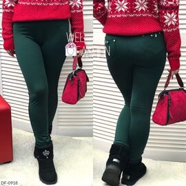 Лосини жіночі 531 green-old-1 р.S-XL "VICTORY" недорого оптом від прямого постачальника