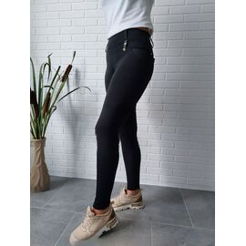 Фотография Лосины женские тёплые 70471 black р.XL-4XL "VICTORY" недорого оптом от прямого поставщика