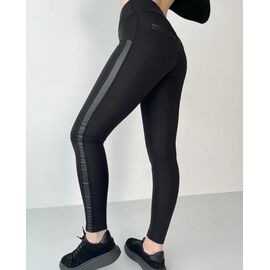 Фотография Лосины женские тёплые 746 black р.S-XL "VICTORY" недорого оптом от прямого поставщика