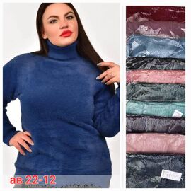 Светр жіночий AB22-12 mix р.48-54 "VICTORY" недорого оптом від прямого постачальника