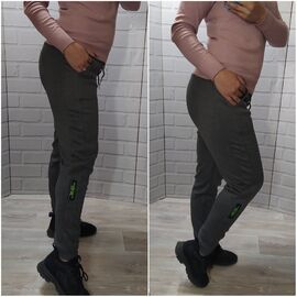 Штани спортивні жіночі 2110 d.grey р.M-3XL "VICTORY" недорого оптом від прямого постачальника