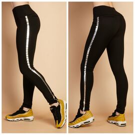 Лосини жіночі теплі 729 black р.S-XL "VICTORY" недорого оптом від прямого постачальника